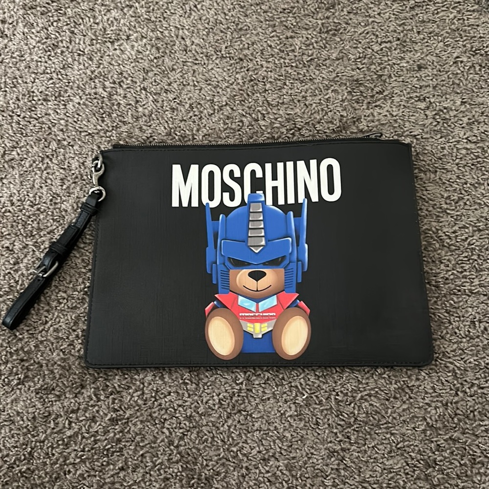 Authentic Moschino Transformer Clutch
